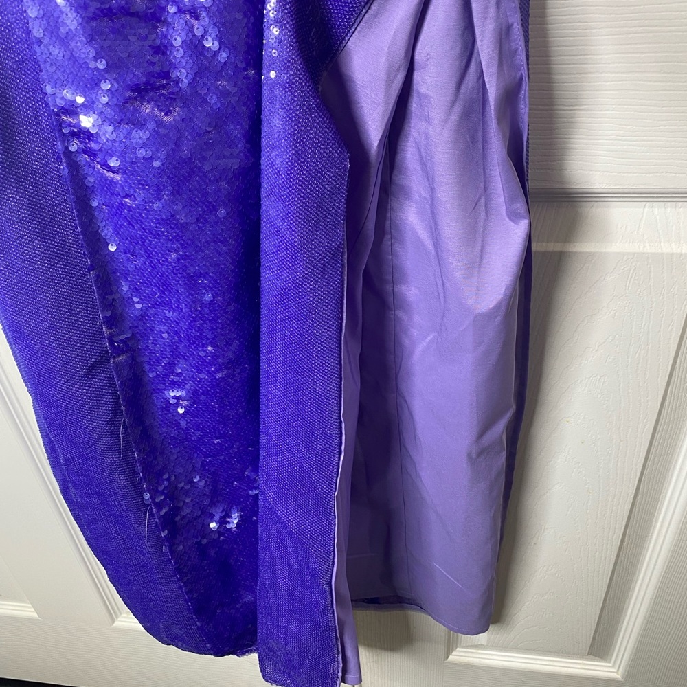 Aidan by Aidan Mattox Strapless Sequin Formal Gown - Picture 11 of 12